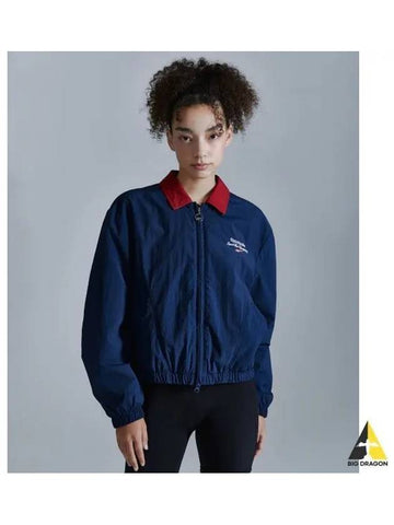 blouson windbreaker women navy - REEBOK - BALAAN 1