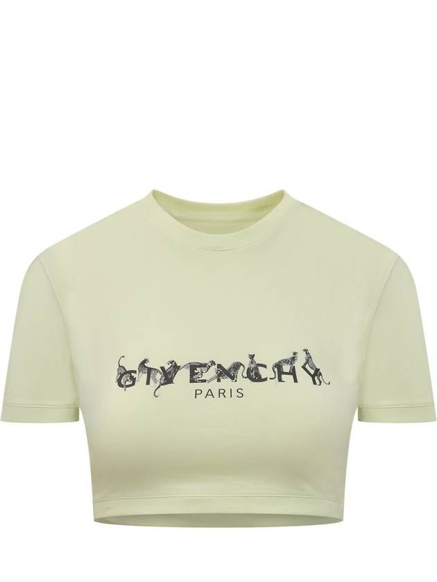 Givenchy Cropped T-Shirt Rib - GIVENCHY - BALAAN 1