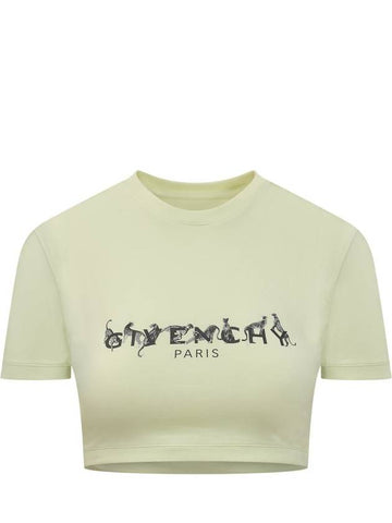 Givenchy Cropped T-Shirt Rib - GIVENCHY - BALAAN 1