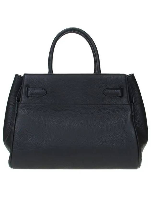 Belted Bayswater Leather Tote Bag Black - MULBERRY - BALAAN 5