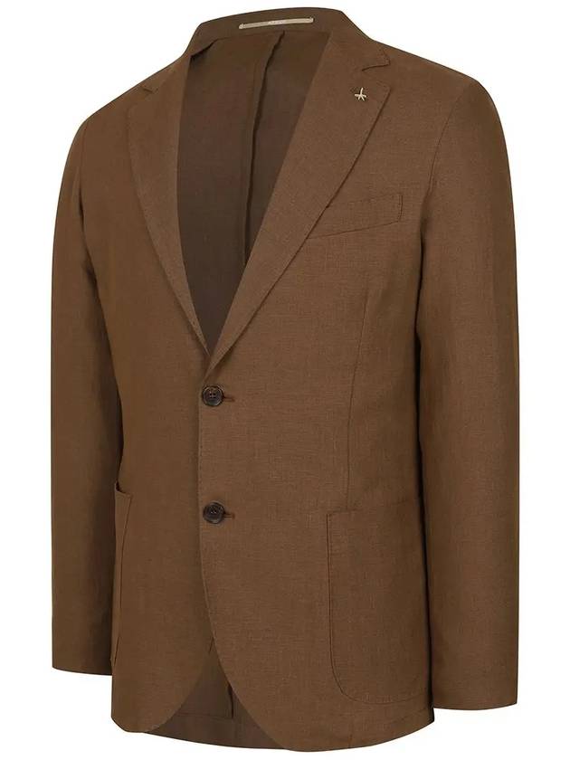 Men's Basic Linen Jacket MMJAN5T60 254 - AT.P.CO - BALAAN 2