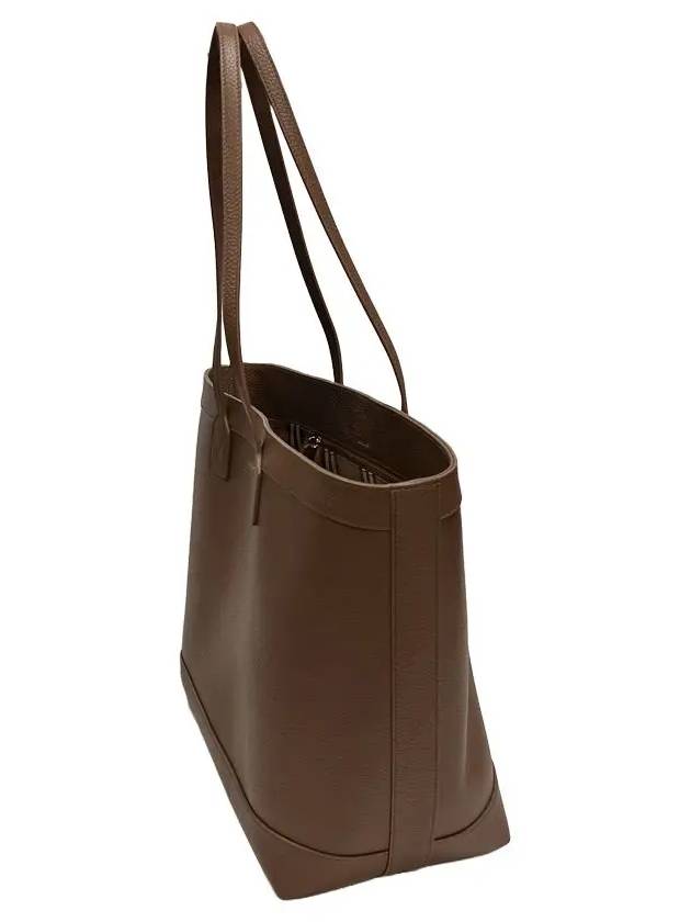 London Shopper Tote Bag Brown - BURBERRY - BALAAN 3