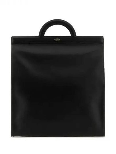 Logo leather tote bag 270905 - VALENTINO - BALAAN 1