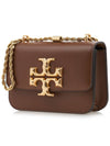 Eleanor Convertible Small Shoulder Bag Brown - TORY BURCH - BALAAN 3