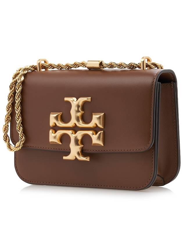 Eleanor Convertible Small Shoulder Bag Brown - TORY BURCH - BALAAN 3