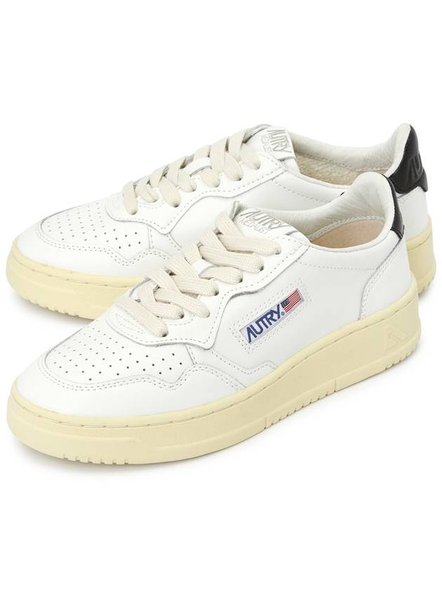 Medalist Goatskin Low Top Sneakers White - AUTRY - BALAAN 2