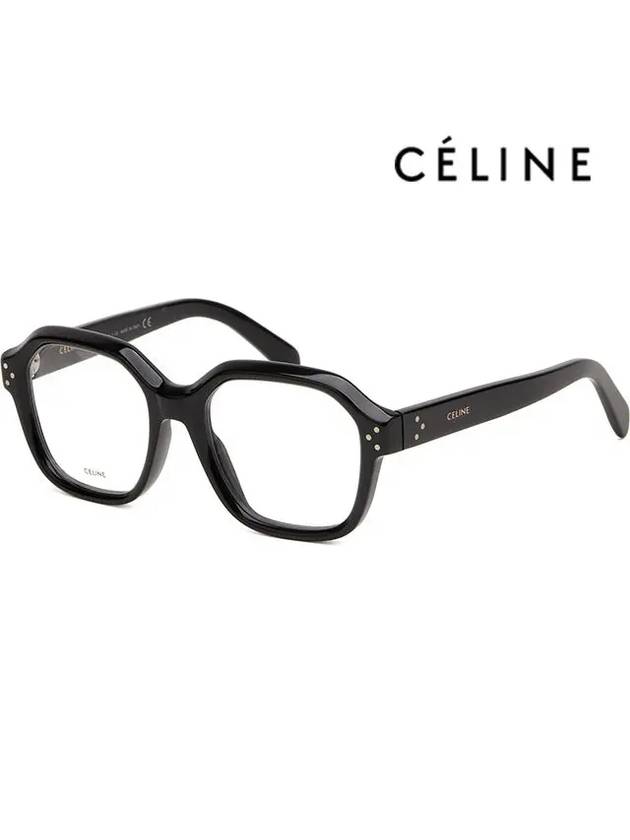 CL50096I 001 Officially imported square horn rim Asian fit luxury glasses frame - CELINE - BALAAN 2