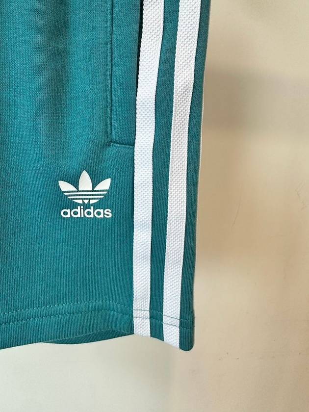 Kids T shirt Shorts Set Setup IJ5500 Light Sea Green - ADIDAS - BALAAN 2