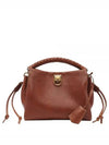 Iris Leather Small Tote Bag Brown - MULBERRY - BALAAN 2