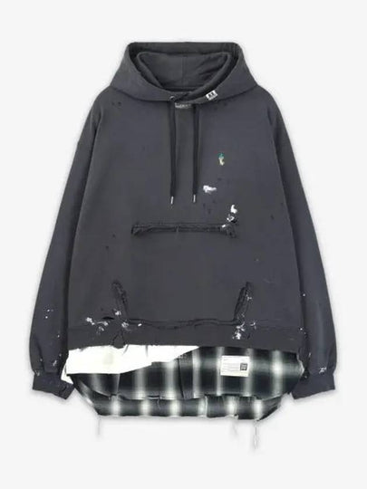 Triple Layered Hoodie Black - MAISON MIHARA YASUHIRO - BALAAN 2