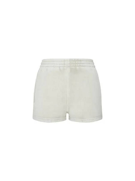 t puff logo banding shorts light beige 270079 - ALEXANDER WANG - BALAAN 1