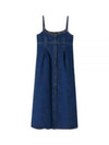 Malibu Denim Long Dress Stonewash Indigo - A.P.C. - BALAAN 2