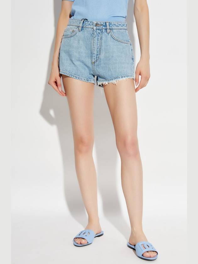 Dolce & Gabbana Denim Shorts, Women's, Blue - DOLCE&GABBANA - BALAAN 3