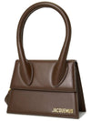 Le Chiquito Moyen Signature Mini Tote Bag Dark Brown - JACQUEMUS - BALAAN 3