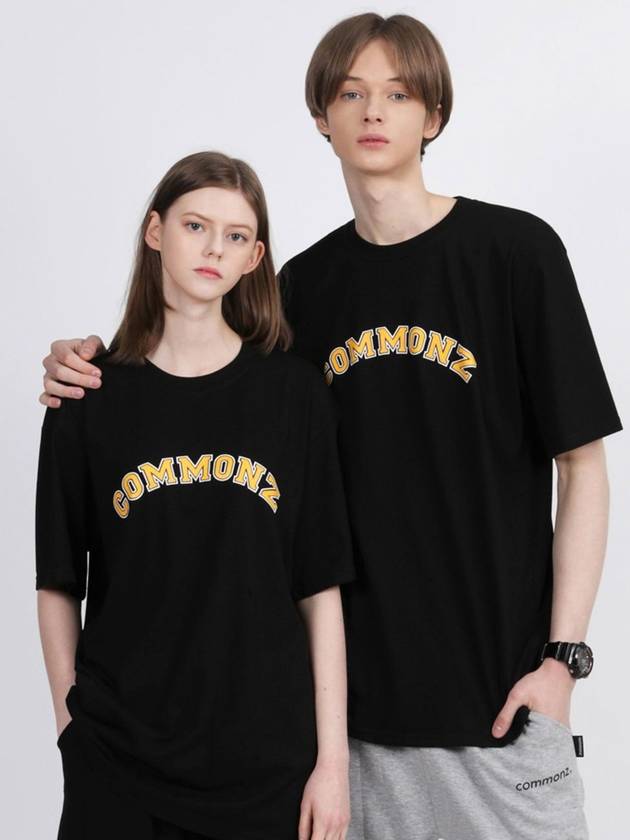 Arch Logo T-Shirt Black - COMMONZ - BALAAN 3