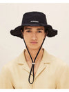 Le Bob Artichaut Bucket Hat Black - JACQUEMUS - BALAAN 5