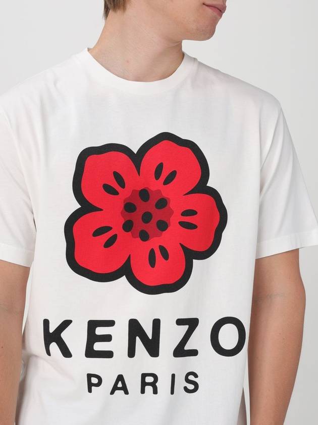 T-shirt Kenzo in cotone con logo - KENZO - BALAAN 4