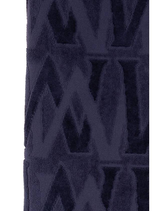 Moncler Bath Towel, Unisex, Navy Blue - MONCLER - BALAAN 3