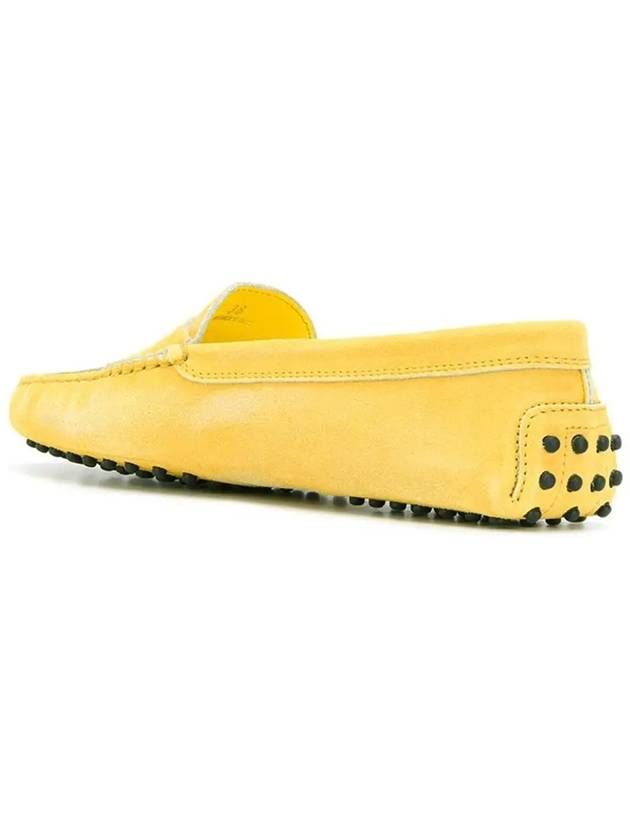 Gommino Moccasin Driving Shoes Yellow - TOD'S - BALAAN 4