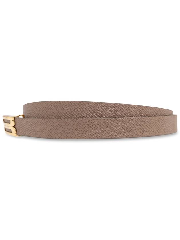 Victoria Beckham Leather Belt, Women's, Beige - VICTORIA BECKHAM - BALAAN 3