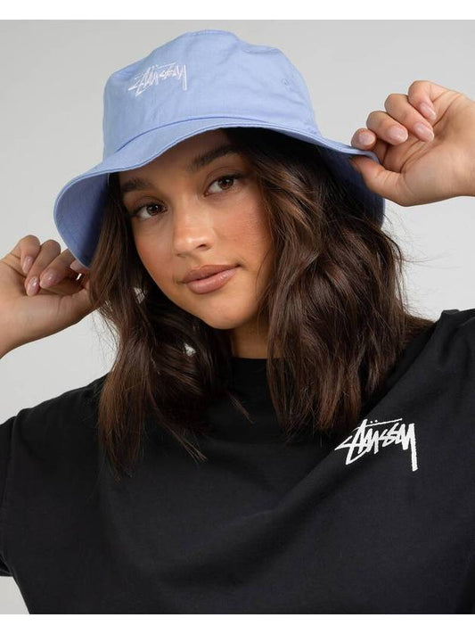 Stock Bucket Hat Dusty Blue - STUSSY - BALAAN 2