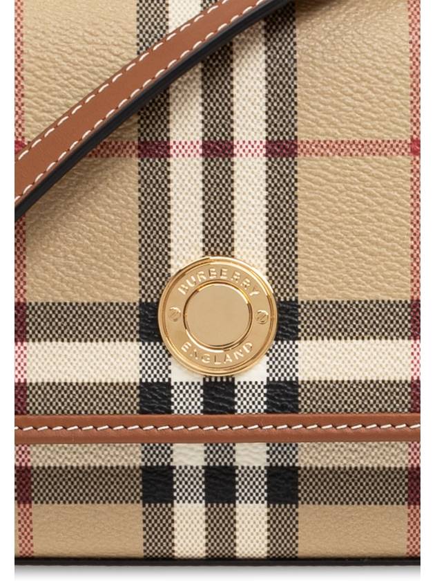 Check Cross Bag Beige - BURBERRY - BALAAN 7