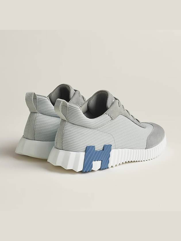 Bouncing Mesh Low Top Sneakers Grey - HERMES - BALAAN 10