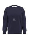 Cotton Jersey Sweatshirt Navy - BRUNELLO CUCINELLI - BALAAN 2