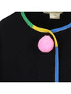 Kids Wool Cape Jacket Black TV2D33 Z2368 930 - STELLA MCCARTNEY - BALAAN 4