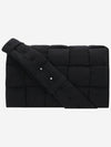 Padding Tech Cassette Shoulder Bag Black - BOTTEGA VENETA - BALAAN 5