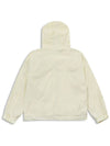 Women s Windbreaker Jacket Jumper Two Pockets Hooded Ivory MCFW24OT1CR - MACKY - BALAAN 3