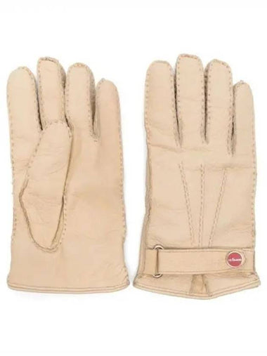 Kiton logo leather gloves 271813 - KITON - BALAAN 1