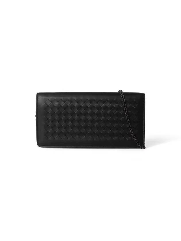 Women's Continental Shoulder Bag Black - BOTTEGA VENETA - BALAAN 2