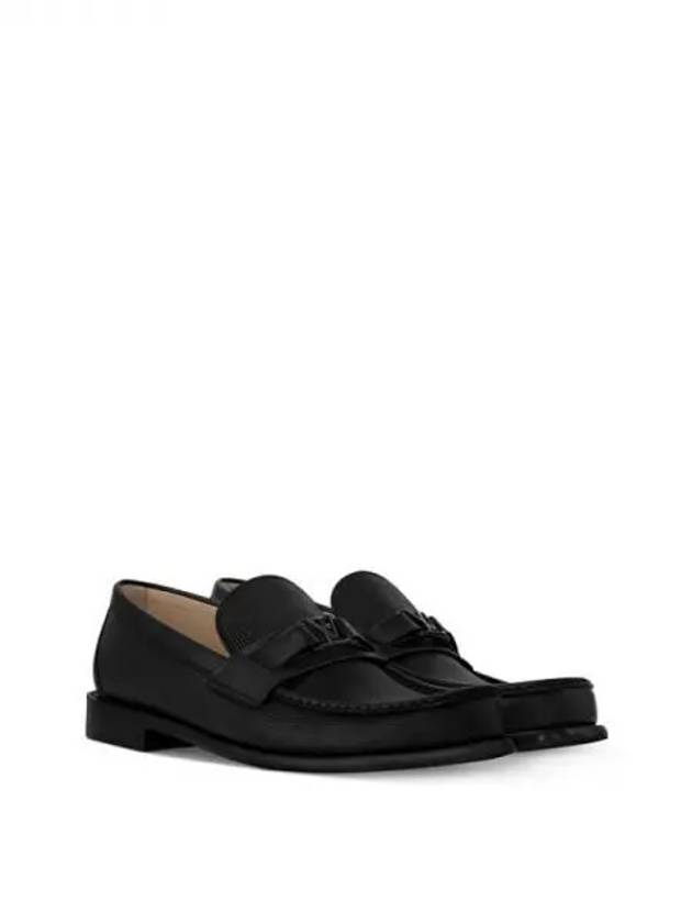 Major LV Logo Loafers Black - LOUIS VUITTON - BALAAN 2