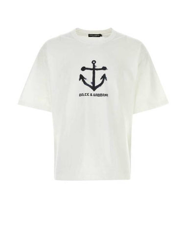 Short Sleeve T-Shirt G8PB8TG7K5W W0800 White - DOLCE&GABBANA - BALAAN 1