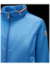 Kids High Neck Blue Jacket 1A0008054A81 724 - MONCLER - BALAAN 3