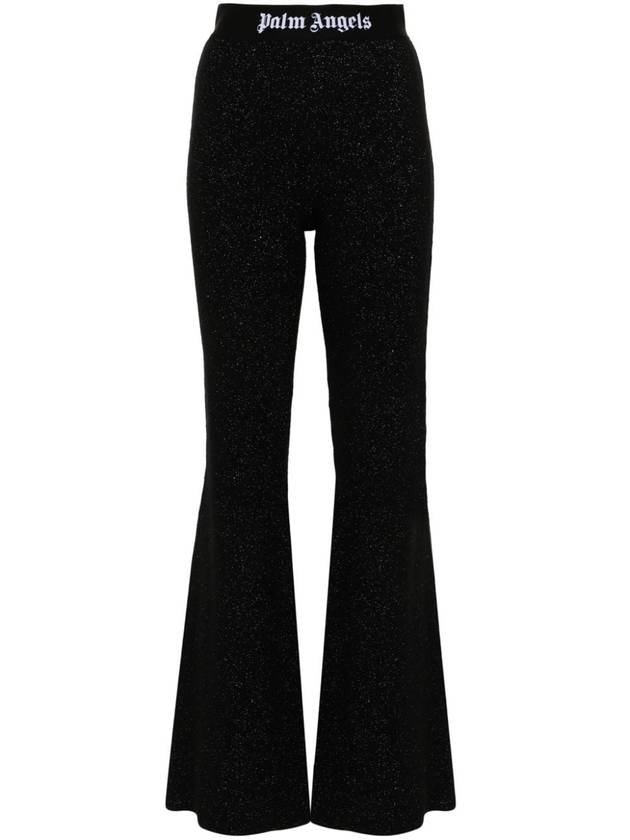 Palm Angels Trousers Black - PALM ANGELS - BALAAN 1