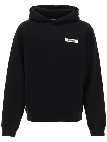 Le Gros Grain Hoodie Black - JACQUEMUS - BALAAN 2