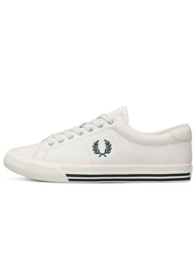 Underspin Leather Low Top Sneakers White - FRED PERRY - BALAAN 2