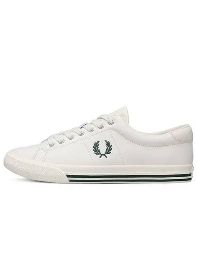 Underspin Leather Low Top Sneakers White - FRED PERRY - BALAAN 2