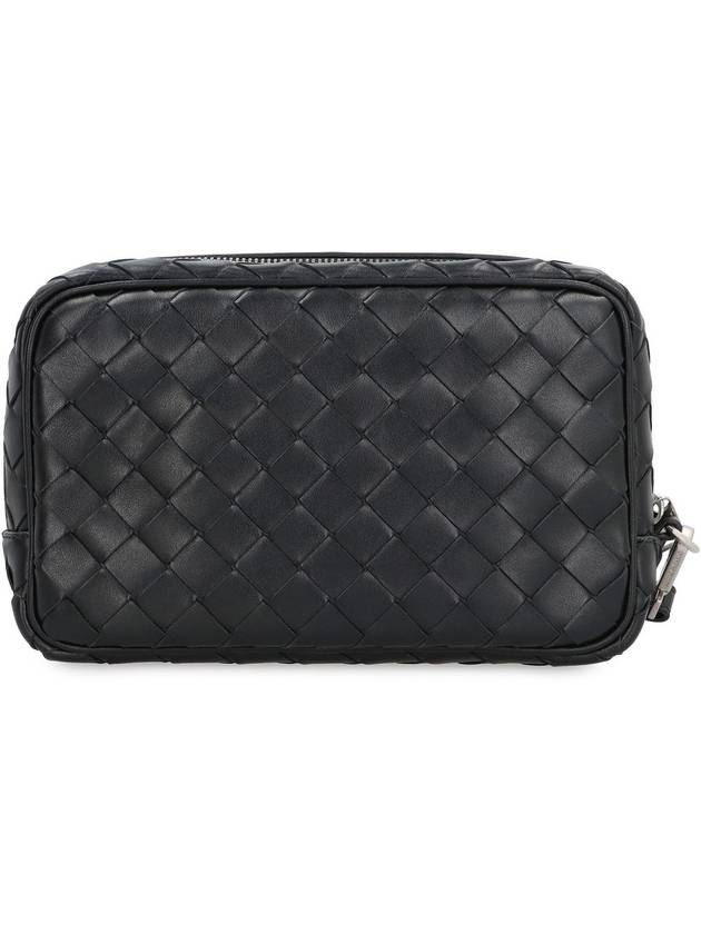 Bottega Veneta Intrecciato Small Pouch With Wristlet - BOTTEGA VENETA - BALAAN 4