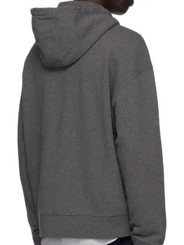 Bold Fox Head Patch Oversize Hoodie Grey - MAISON KITSUNE - BALAAN 4