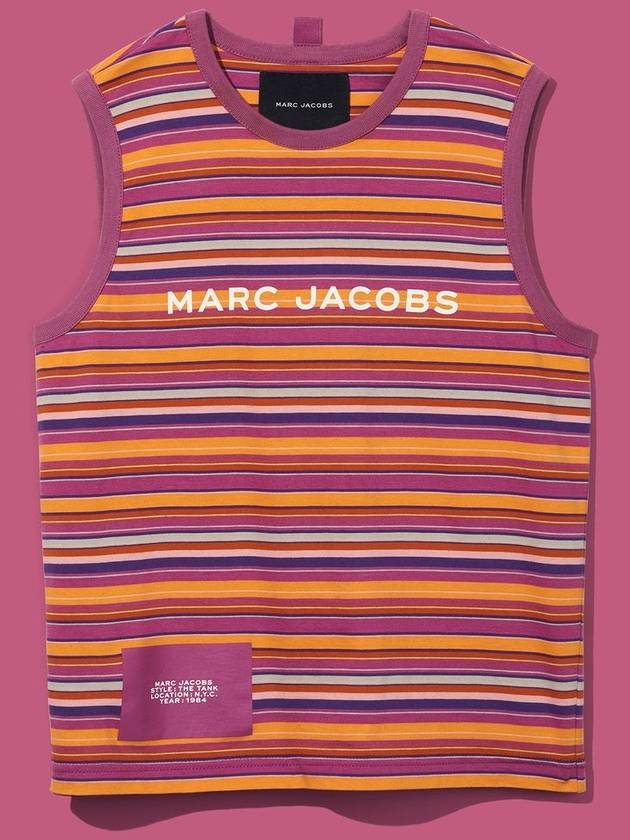 Tank Color Stripes_Purple Multi (C607P06PF22-501) - MARC JACOBS - BALAAN 8