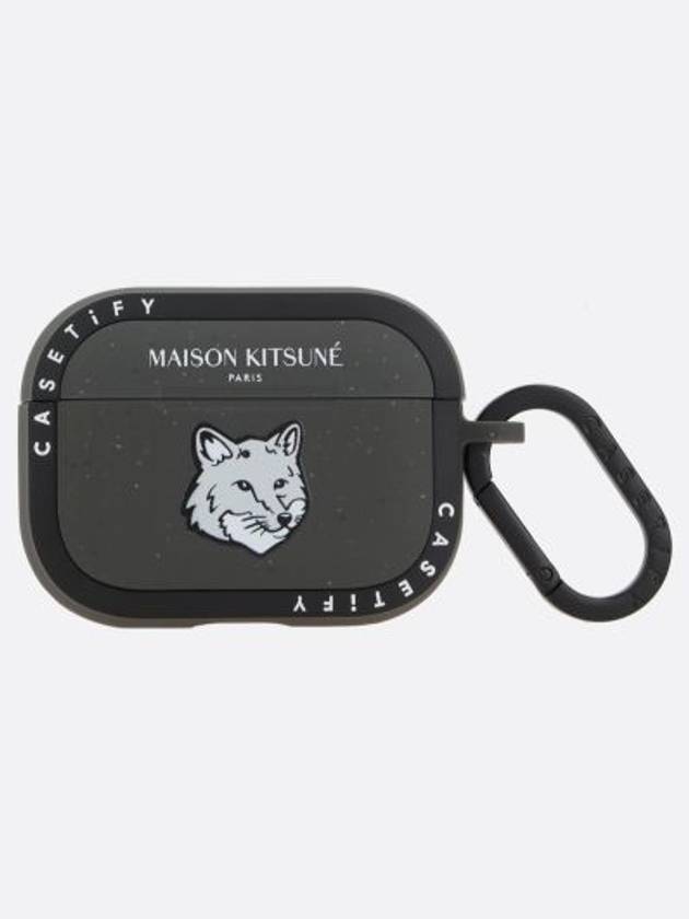 Casetify Bold Foxhead AirPod Pro 1 Case Black - MAISON KITSUNE - BALAAN 1