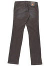 Men's regular fit charcoal button buckle cotton pants men's pants PT178 - IKALOOOK - BALAAN 5