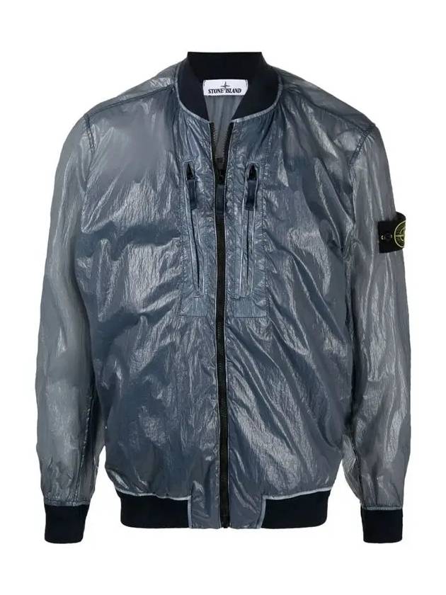 Wappen Lucido TC Zip-up Bomber Jacket Navy - STONE ISLAND - BALAAN 3