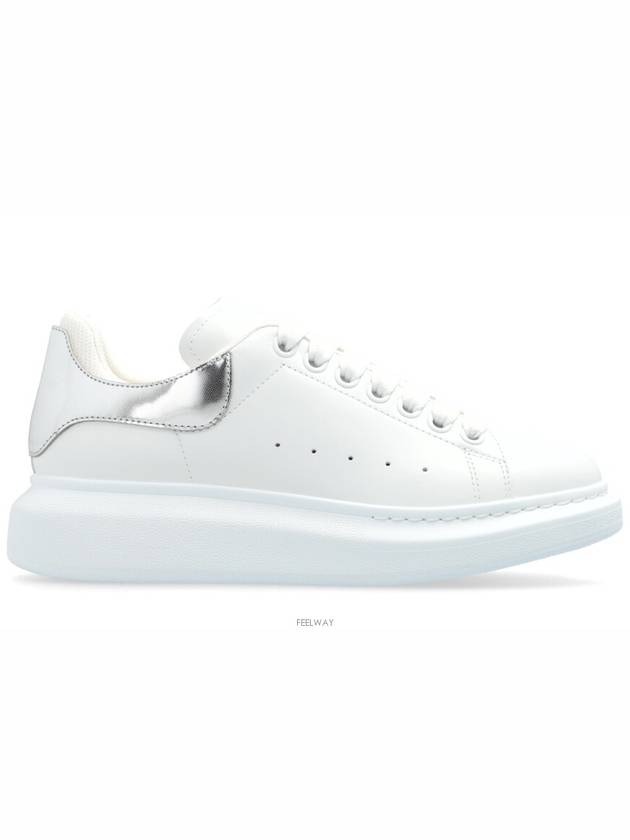 Silver Tab Low Top Sneakers White - ALEXANDER MCQUEEN - BALAAN 2