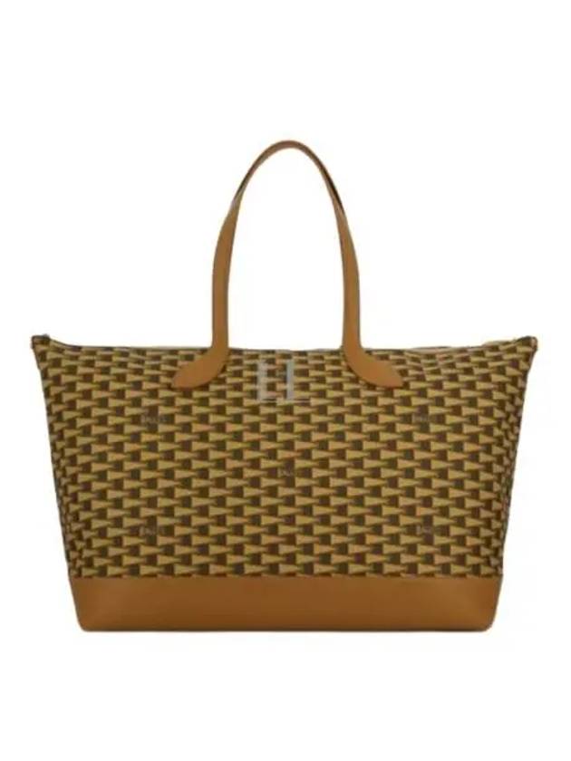 Monogram Large Tote Bag Brown - BALLY - BALAAN 2