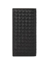 Intrecciato Continental Long Wallet Black - BOTTEGA VENETA - BALAAN 3