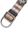 Monogram Motif Vintage Check Key Holder Beige - BURBERRY - BALAAN 7